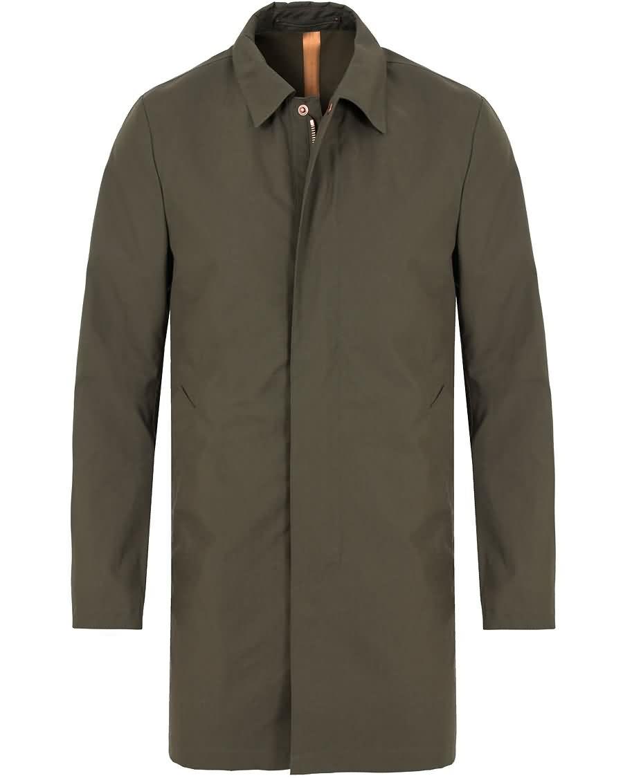 private white v.c. unlined ventile® mac coat olive Engros Kul 32f3t